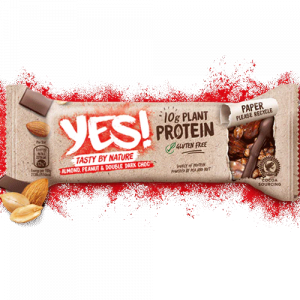 Yes Almond Peanut Double Chocolate Protein Bar