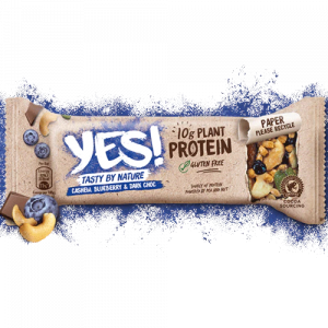 Yes Cashew Blueberry Double Choc Protein Bar